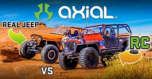 Axialプロモーション映像「Axial CJ-7 vs Real Jeep - My Axial Adventure」公開