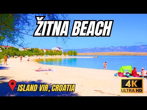 ŽITNA BEACH - ISLAND VIR, CROATIA 4K