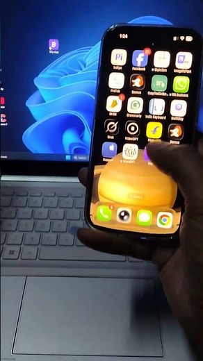 Fastest Way to Transfer Data from iPhone to Laptop! 🚀 #shorts #iphonetips