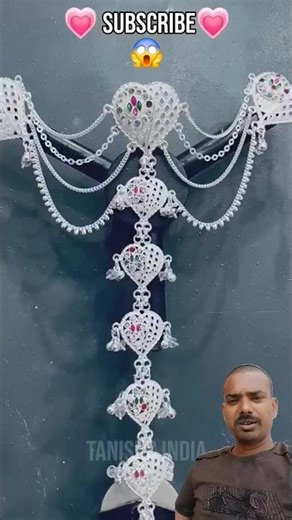 3 layer choti new design 💕💕 // choti // silver choti ‎@jsjwellery