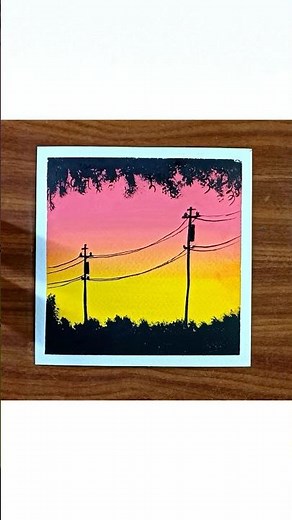 Easy Painting for Beginners | Watercolour Painting