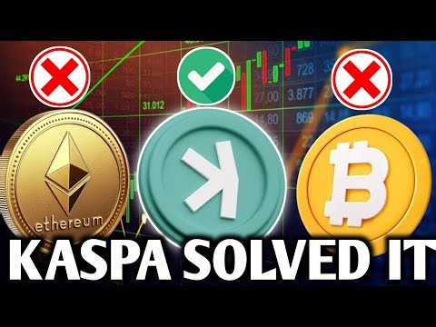 Kaspa Just Solved What Bitcoin & Ethereum Never Could: This Changes Everything