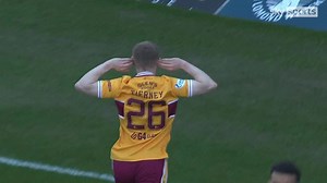 Ross Tierney heads Motherwell level!