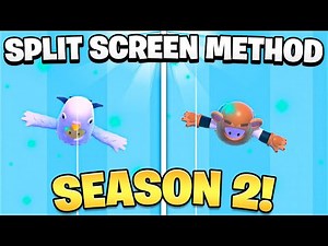 How To Play Split Screen on Fall Guys Season 2! (2 Player Split Screen - PS4/PS5/XBOX/PC)