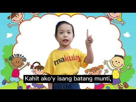 "Batang Munti" Tula by Jianna
