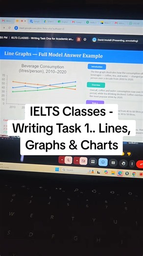 IELTS Classes - Writing Task 1.. Lines, Graphs & Charts #ielts #ieltswritingtask1 #dtwtutorials #dtwconsult
