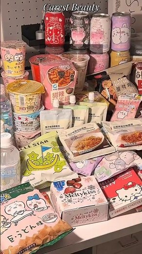 Immersive Snack Restocking Cart. First Wave of Snack Loot for Double 11 #Yogurt #Aummilk #snacks