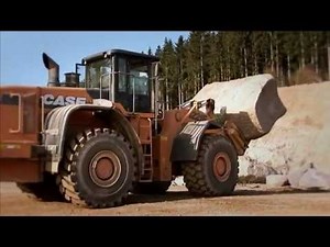 Case 1221E rocks handling