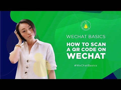 How to Scan a QR code on WeChat!