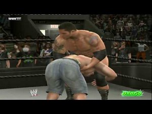 Summerslam 2008 - John Cena VS Batista (Smackdown vs Raw 2009 Highlight Reel)