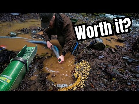 Testing a Backpack Dredge for Gold (Did It Work?)