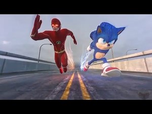 Sonic vs Flash vs Amy Rose Race Full Movie Animated Part 1 2 3 4 5 to 7 Who is Faster The Hedgehog