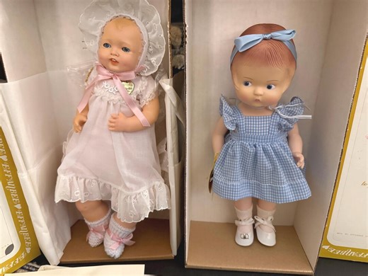 Vintage Effanbee Patsy 86 (14”) & Bubbles 84 (15”) Collector Dolls – Limited Edition Set - Etsy