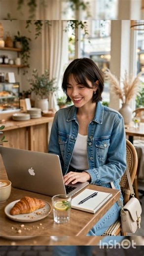 POV: You romanticize your cafe work dates ☕📖 | aesthetic productive day #softgirl