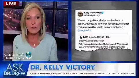 None of this is true. Ivermectin, hydroxychloroquine, fenbendazole, are cheap generic antiparasitic drugs, which the wellness influencer grifters buy in bulk, repackage with their own label, and sell with $1,600 telehealth visits. They care only about their luxury homes and cars, they despise humanity