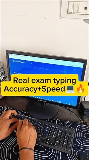 Real Exam Typing Simulation💻| Accuracy + Speed🔥