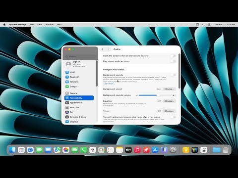 How To Disable Background Sounds on macOS [Guide]