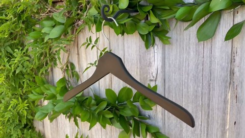 Butler Luxury Shirt Hanger - Deep Butterscotch