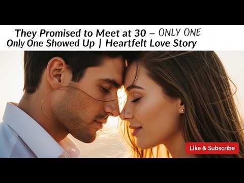 "They Promised to Meet at 30 – Only One Showed Up | Heartfelt Love Story"