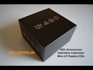 Led Zeppelin 40th Anniversary Definitive Collection Of Mini LP Replica CDs