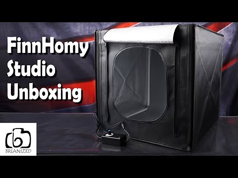 Finnhomy Professional Portable Photo Studio - Unboxing and Review