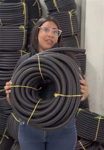 Tubería Corrugada PVC Disponibles en Varias Medidas