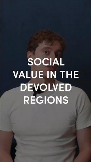 How does social value differ in the devolved regions? - Social Value explained