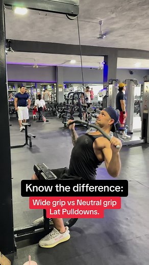 Which pulldown variation do you prefer👇👇 #gymtips #workout #gymtok