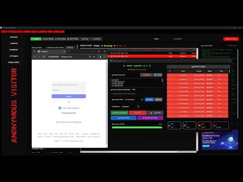 Proxy Checker v1.4 Untuk Instagram #tutorial #proxy #freeproxy