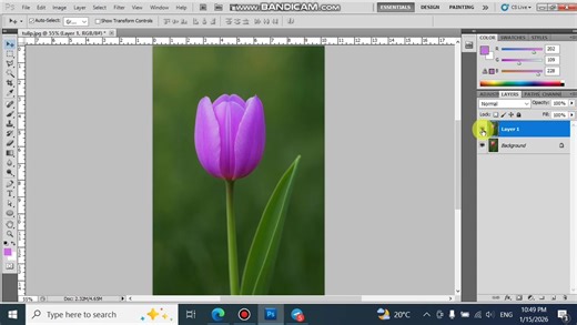 Photoshop မှာ အရောင်ပြောင်းနည်း #ntccomputer #knowledgesharing #photoshop #computer