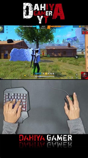 Mastering Free Fire: Keyboard and Mouse Gameplay with Handcam