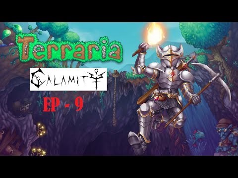 Terraria - Calamity (w/h Brothers) - EP9 - Mining meteorite! [Walkthrough] [NoCommentary]