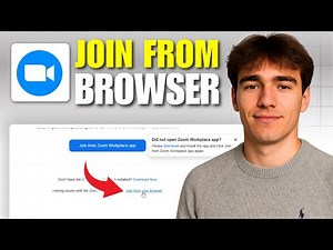 How to Join a Zoom Meeting From a Web Browser (Tutorial 2026)