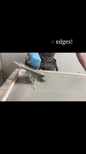 Pour & spread... polished concrete countertops in the making