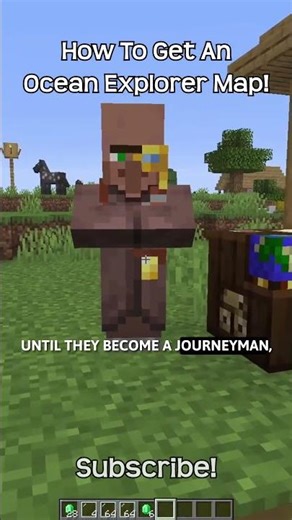 How To Get An Ocean Explorer Map In Minecraft?!