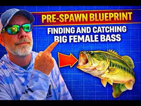 Pre Spawn Blueprint - Finding and Catching Big Female Bass!