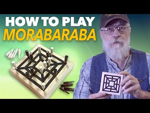 How To Play Morabaraba - 2-player strategy from South Africa.