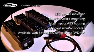 3.6K views · 49 reactions | Showtec PowerBOX Series. The ideal solution for on-stage power distribution. (PowerBOX 3 info here - https://goo.gl/H5KUZV) Providing a fast and easy way to provide your power for lighting / back-line / equipment, Showtec developed a diversity of different socket boxes for all requirements. Showtec PowerBOX 3 - Built-in 2,4GHz W-DMX Receiver Showtec PowerBOX 4 - Daisy-Chain Mounting: Velcro cable strap or optional PowerBOX clamp 90659 | Showtec | Facebook