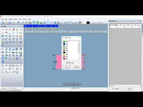 140 Richpeace CAD Software Online Lessons Tip of the day Size to patterns V10