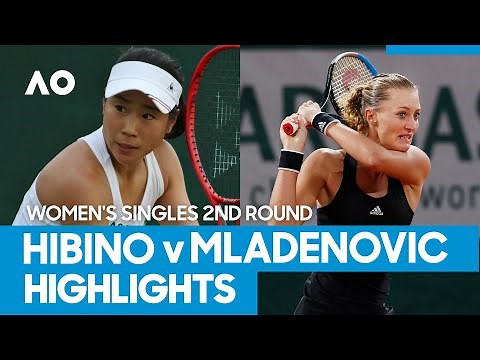 Nao Hibino vs Kristina Mladenovic Match Highlights (2R) | Australian Open 2021