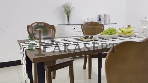 PAKASEPT 70.8" Large Kitchen Dining Room Table for 6-8 People, Rustic Farmhouse Wood Style Rectangle Apartment Dinning Room Dinette Tables for Eating Dinner