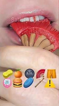 ASMR Satisfying Eating Sounds For Relaxing #asmr #asmrsounds #satisfyinglips
