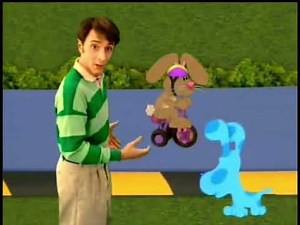 Blue's Clues - Rabbit Will Try to Pushing the Peddles