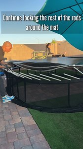 “Setting up our newest toy was a total breeze!” - @tiff.n.joy (TikTok). The safest trampoline with a full 10-year warranty and easy step-by-step self-installation. Check out their video for tips and tricks. Bring some excitement and energy back into your yard. | Springfree Trampoline