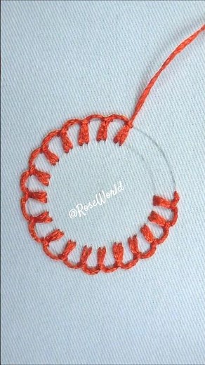 💥Most viral border lace hand embroidery ❤️🪡🔥