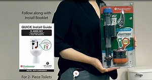 Watch Fluidmaster K-400H-021-P8 Everything Toilet Repair Kit on Amazon Live