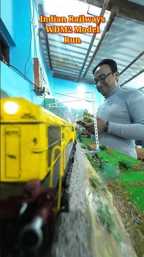 Indian Railways Model Train | HO Scale Model Train | train videos #shorts #indianrailways #train
