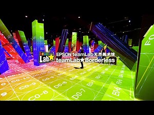 EPSON teamLab无界美术馆：teamLab Borderless Shanghai、制作视频 / teamLab Borderless Shanghai, Making Movie