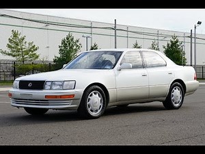 4K Review 1993 Lexus LS400 Virtual Test-Drive & Walk-around