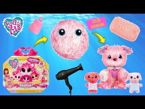 Little Live Scruff A Luvs Families Mystery Box unboxing 10 Surprises